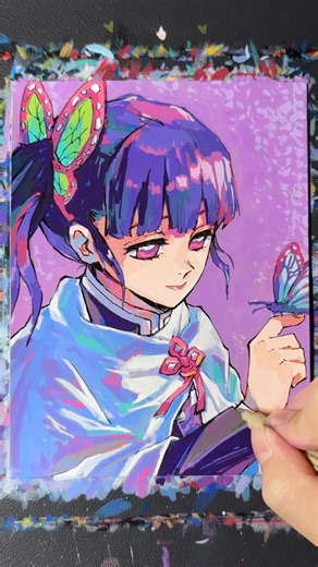 MATT on Instagram: "Draw Demon Slayer Kanao Tsuyuri #drawing #DemonSlayer #KanaoTsuyuri #howtodraw #drawingtutorial #drawingtimelapse #artprocess #fanart #animeart"