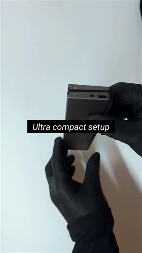Ultra compact setup. #techgadgets #tech #unboxing