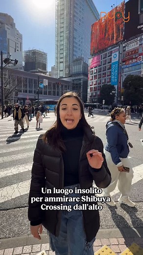 Ecco come vedere l’incrocio più trafficato al mondo dall’alto in modo gratuito 🧭 Salva questo video per il tuo prossimo viaggio in Giappone 🇯🇵 | Puoy