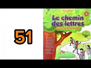 Conjugaison/avoir et être au présent/le chemin des lettres 4 page 51