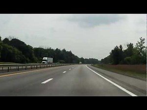 New York State Thruway (Interstate 90 Exits 31 to 30) eastbound