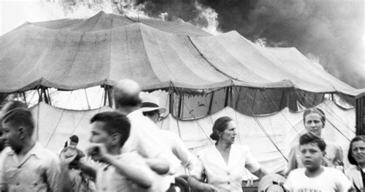 80 years ago, a gas-soaked roof and WWII created a perfect storm for the Hartford circus tragedy
