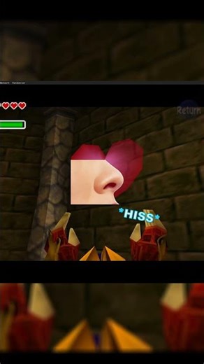 Imagine Him Calling This #shorts #legendofzelda #ocarinaoftime #retrogaming