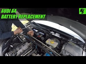Audi A4 B6 Battery Replacement - How To
