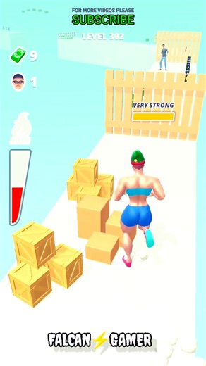 🔥 Muscle Run 👀 Level 302 Android⚡IOS #musclerun #gameplay #shorts