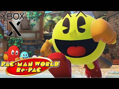 PAC-MAN WORLD Re-PAC (Xbox Series X) First Hour of Gameplay [4K 60FPS]
