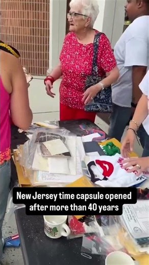 NJ time capsule opened after more than 40 years