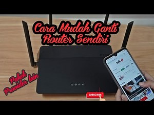 Cara Ganti Router Wifi Yang Rusak Dengan Router Bekas Pakai Sebelumnya !!