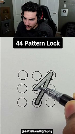 How to Draw Phone Pattern Lock! 🤯
