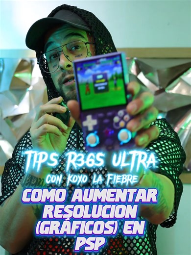 Mejora la resolución de juegos PSP en R36S Ultra