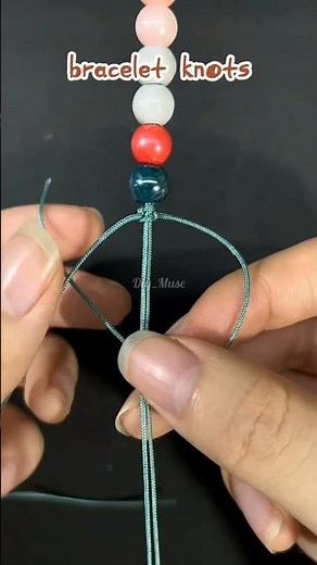 How to Tie Flat Knot & Snake Knot 🔥 | Easy Bracelet Knot Tutorial | DIY Paracord Bracelet #jewelry