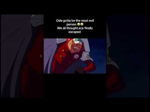 Most sad anime death “ACE DEATH” infront of luffy