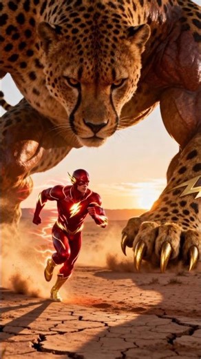 Flash × Cheetah Hybrid–Giant Speed Beast|DC & Marvel Hybrid Beasts Episode 02