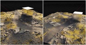 Realistic Dirt Roads Created With Blender's Geometry Nodes