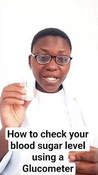 Here's how to conveniently check your blood sugar at home using a Glucometer #diabeteshealth #health
