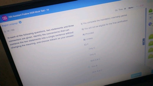 In each of the following questions, two statements and three co... | Filo