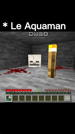 POV: Aquaman Got Trapped in Minecraft 😂💀 (He Can’t Escape Water!) #minecraft