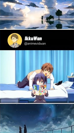 She saw it😂 [ Love, Chunibyo & Other Delusions! ] #anime #shorts