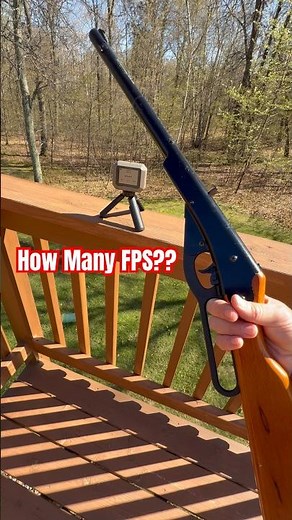 Daisy Red Ryder BB Gun FPS Test!