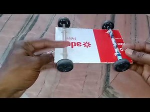 How to Make a Balloon Powered Car | Very Simple Balloon Car | air pressure powered car