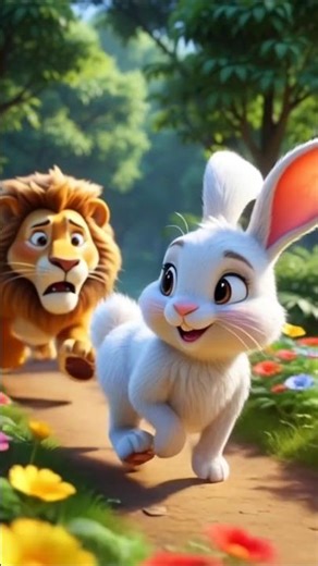 Smart Rabbit Outsmarts the Lion 🐰🦁 | Wisdom Beats Power