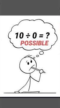“Dividing by Zero EXPLAINED! ⚠️” #MathTrick #DividingByZero #MathHacks #StudySmart #MindBlown #maths