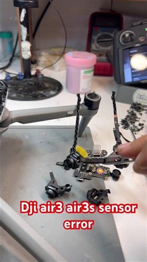 Dji air3 and air3s sensor error change sensor and calibration