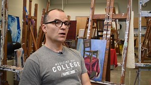 Meet Dean Smale, painting instructor and program coordinator at MHC. Watch this video to get a look into his painting class and to hear what he loves about teaching. Interested in taking the visual communications program? Click here for more info: https://bit.ly/2yO4Vwa | Medicine Hat College