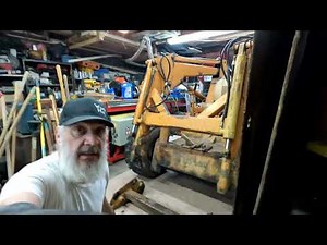 Fixing bucket mount on the Case 1845