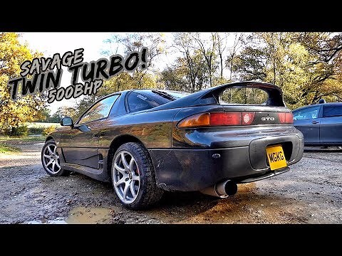 THIS *RARE TWIN TURBO 500BHP 4WD* MITSUBISHI GTO IS NUTS!