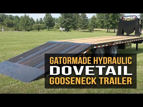Gatormade Hydraulic Dovetail Gooseneck Elite