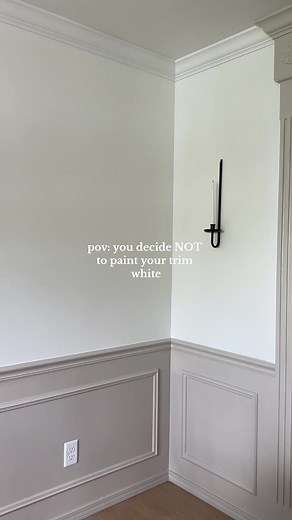 The absolute perfect creamy beige😍 #sherwinwilliams #homerenovation #houserenovation #interiordesign