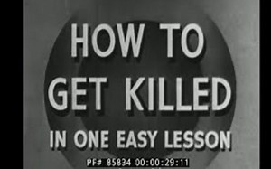 【搬运/已加工字幕】美国地面部队二战训练教学影片：怎样会被击杀？