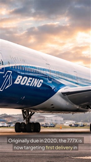 Runway Radar on Instagram: "Boeing’s long-delayed 777X is under renewed scrutiny after a durability issue was identified in the GE9X engine supplied by GE Aerospace. While not considered an immediate safety risk, the finding comes at a critical moment as Boeing pushes toward final certification after years of delays, regulatory oversight, and more than $15 billion in programme charges. With airline customers — including Emirates — demanding a fully mature aircraft, even contained technical issue
