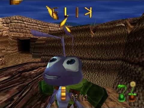 A Bugs Life - Cliffside Dandelion Flight 100% Completion Walkthrough