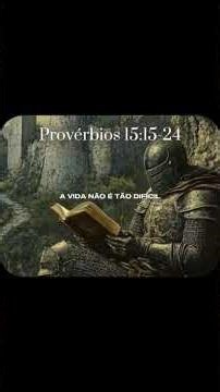 Provérbios 15:15-24 #viral #fe #viraliza #palavradedeus