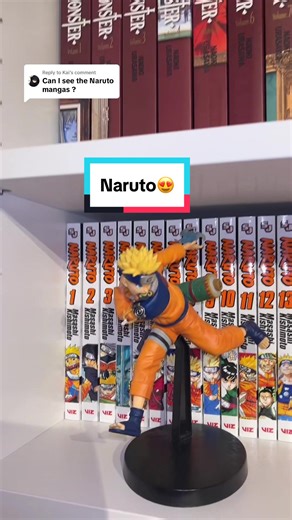Impressive Naruto Manga Collection Showcased