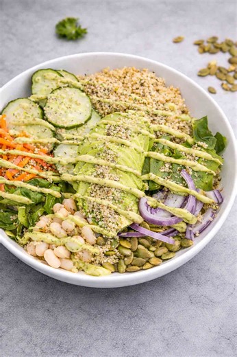 High-Protein Veggie Bowl