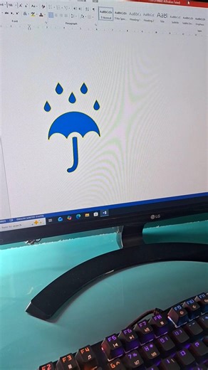 Umbrella Symbol Shortcut key #shorts #shortcut #umbrella