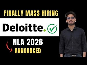 Finally Deloitte NLA Hiring 2026 | Deloitte Associate Analyst | General Mills | Mufid Academy