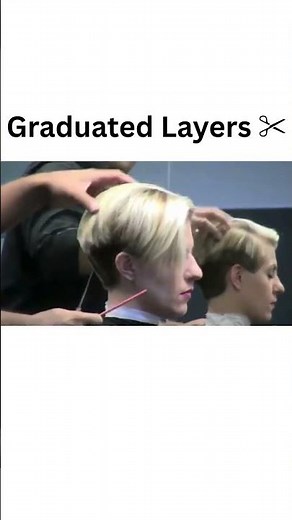 How To Cut Graduated Layers | Step-by-Step Graduated Layered Haircut
