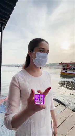 Shraddha Kapoor Seen Taking Ferry From Versova Jetty #shraddhakapoor