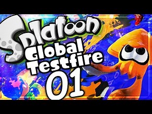 Splatoon Walkthrough Part 1 - Global Test Fire #1