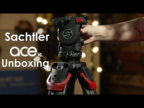 Sachtler ACE XL MK II Tripod Unboxing