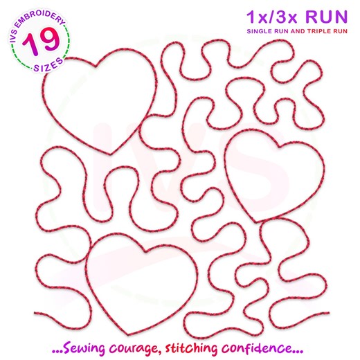 Heart Quilting Embroidery Design: Love Quilt Block (digital Download) - Etsy