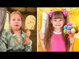 Poor vs Rich Girl Story - Videos For Kids