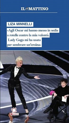Liza Minnelli: «Agli Oscar mi hanno messo in sedia a rotelle contro la mia volontà»