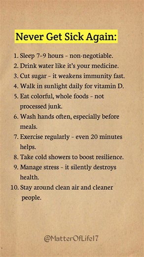 Never Get Sick Again 💪🌱 Top 10 Immunity Habits! #healthtips #wellness