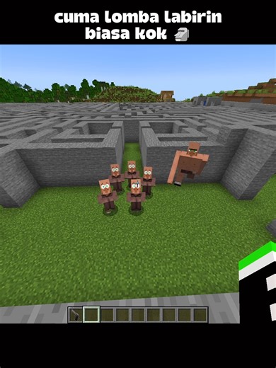 Lomba Labirin Biasa di Minecraft: Tantangan Seru!