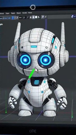 Создание персонажа для Unity: ретопология, анимация и запуск в дополненной реальности